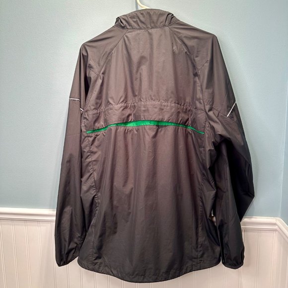 Nike Size Large Spring Windbreaker Training Running Track Jacket Black - Picture 12 of 16